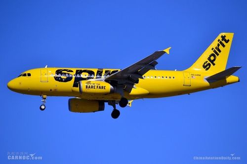 精神航空确定订购100架a320neo